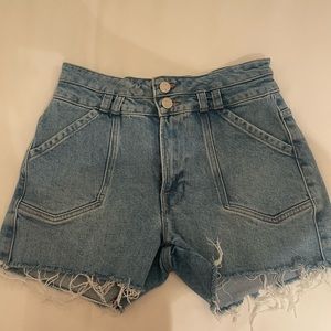 FRAME denim jean shorts